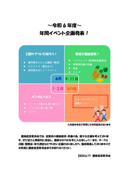 年間イベント企画発表のサムネイル